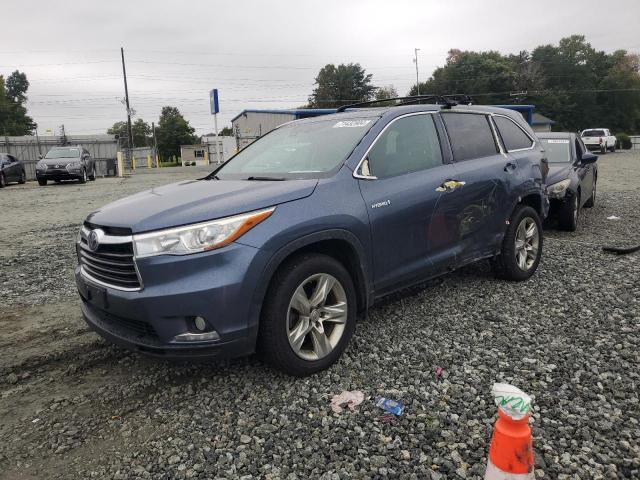  Salvage Toyota Highlander