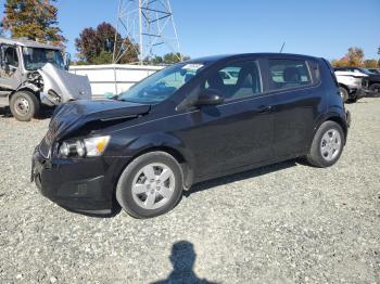  Salvage Chevrolet Sonic