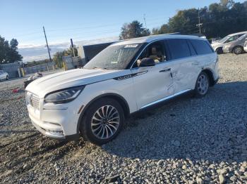  Salvage Lincoln Aviator