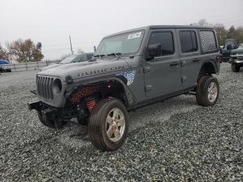  Salvage Jeep Wrangler