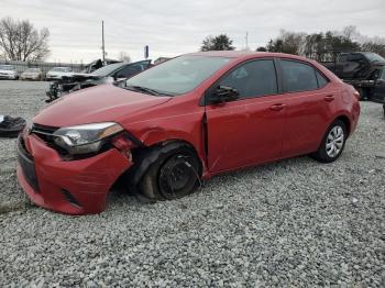  Salvage Toyota Corolla