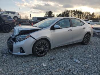  Salvage Toyota Corolla