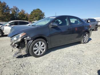  Salvage Toyota Corolla