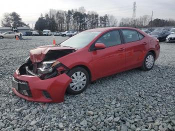  Salvage Toyota Corolla