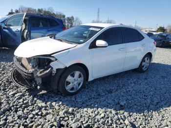  Salvage Toyota Corolla