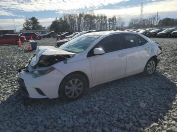  Salvage Toyota Corolla