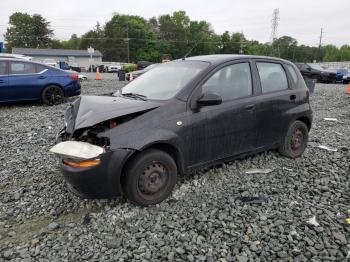  Salvage Chevrolet Aveo