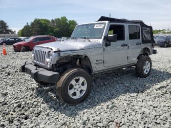  Salvage Jeep Wrangler