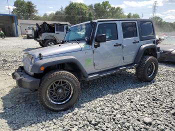  Salvage Jeep Wrangler