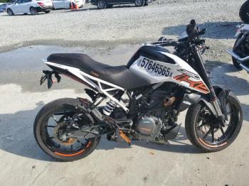  Salvage KTM Motorcycle