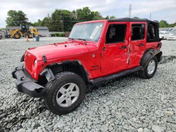  Salvage Jeep Wrangler