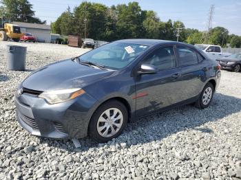  Salvage Toyota Corolla