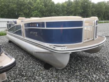  Salvage Harris Floteboat Pontoon