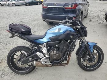  Salvage Yamaha Fz-07 09