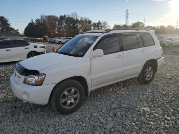  Salvage Toyota Highlander
