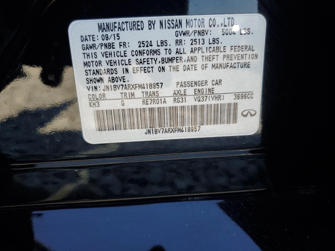 INFINITI Q50 Base Image 11