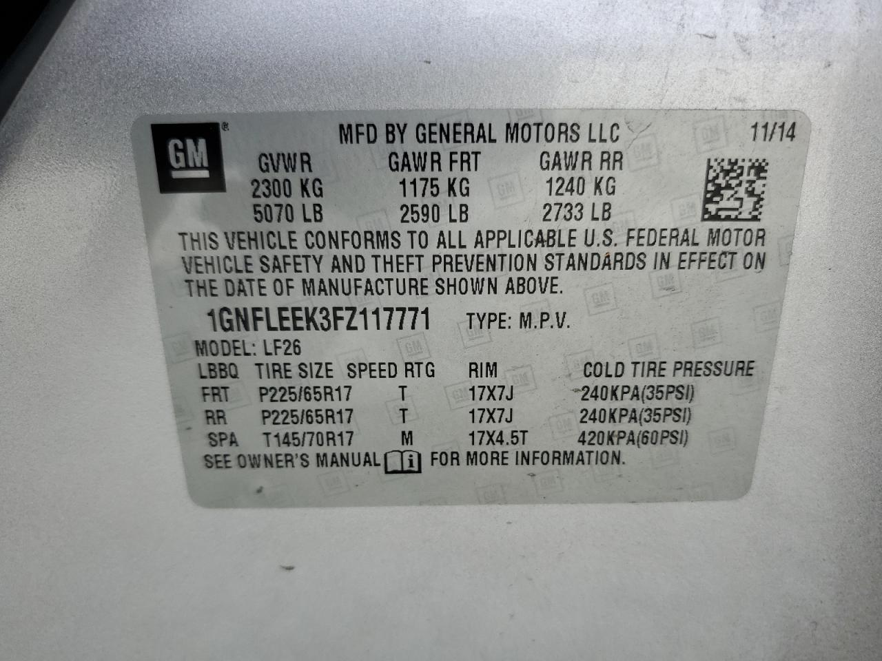 Chevrolet Equinox Ls Image 8