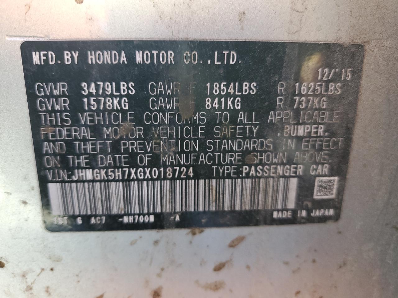 Honda Fit Ex Image 6