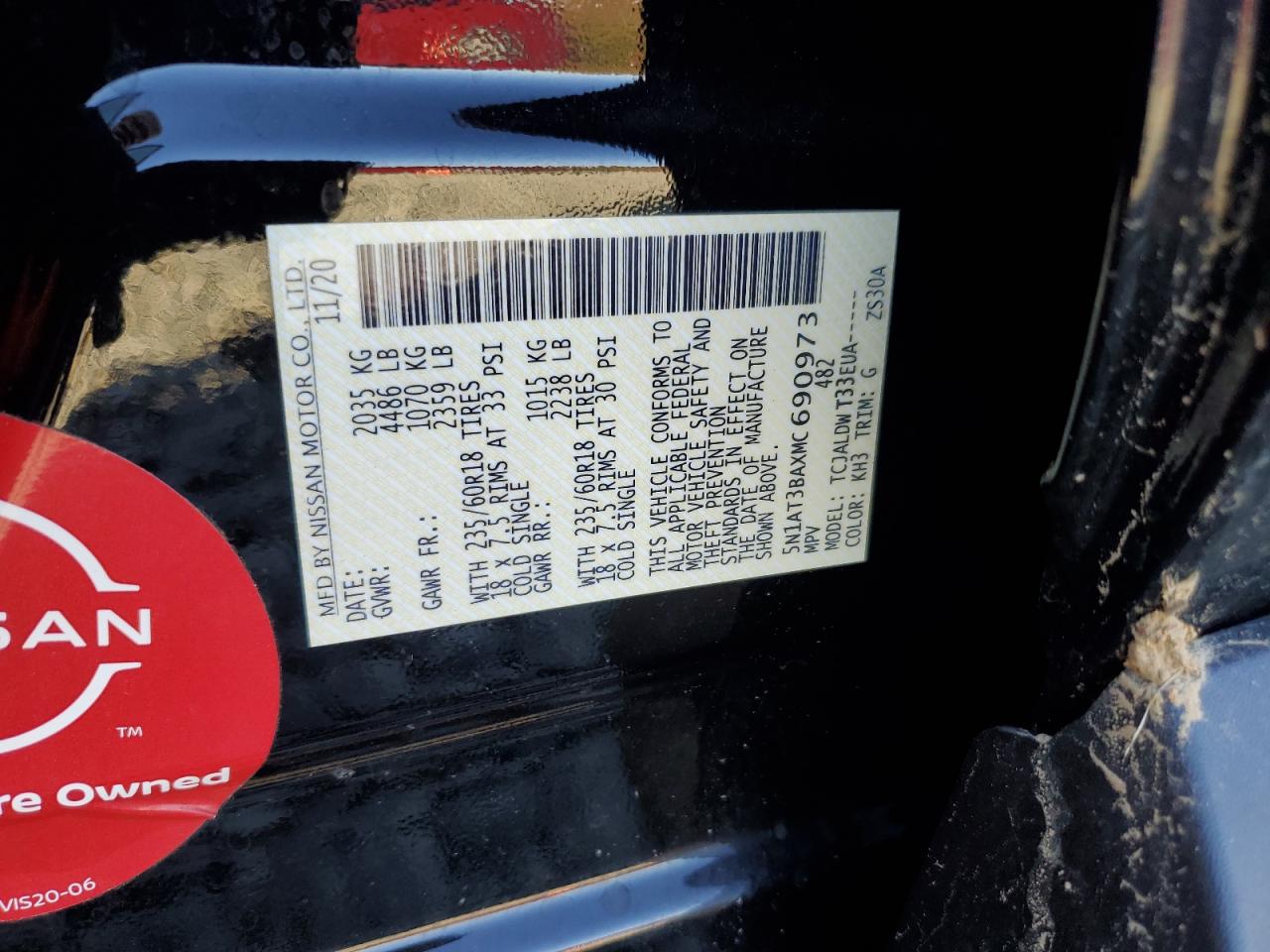 Nissan Rogue Sv Image 4