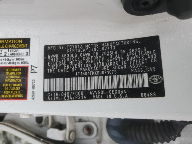 Toyota Camry Hybrid Image 12