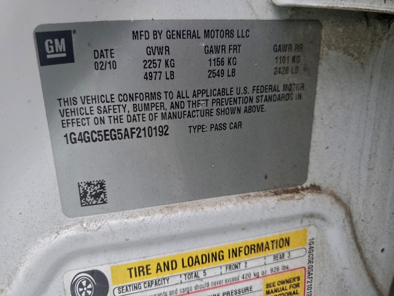 Buick LaCrosse Cxl Image 12