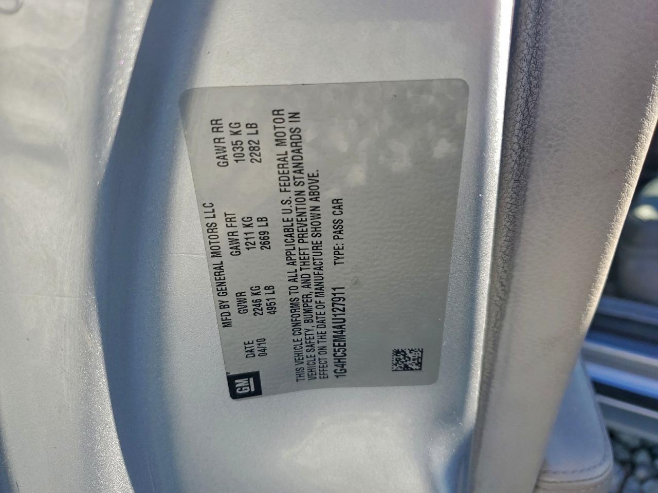 Buick Lucerne Cxl Image 4