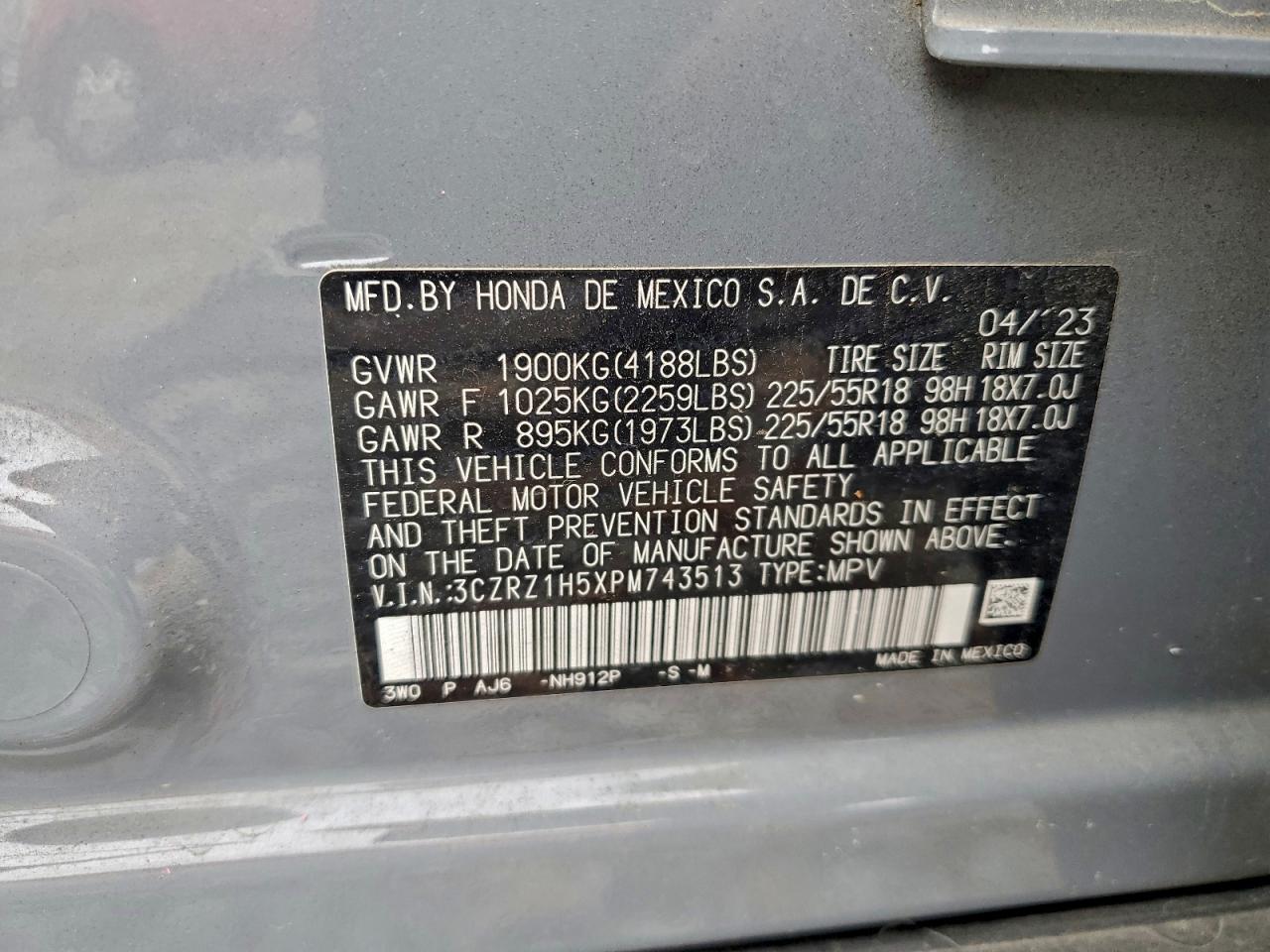 Honda HR-V Sport Image 13