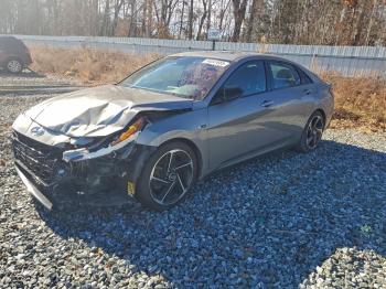  Salvage Hyundai ELANTRA