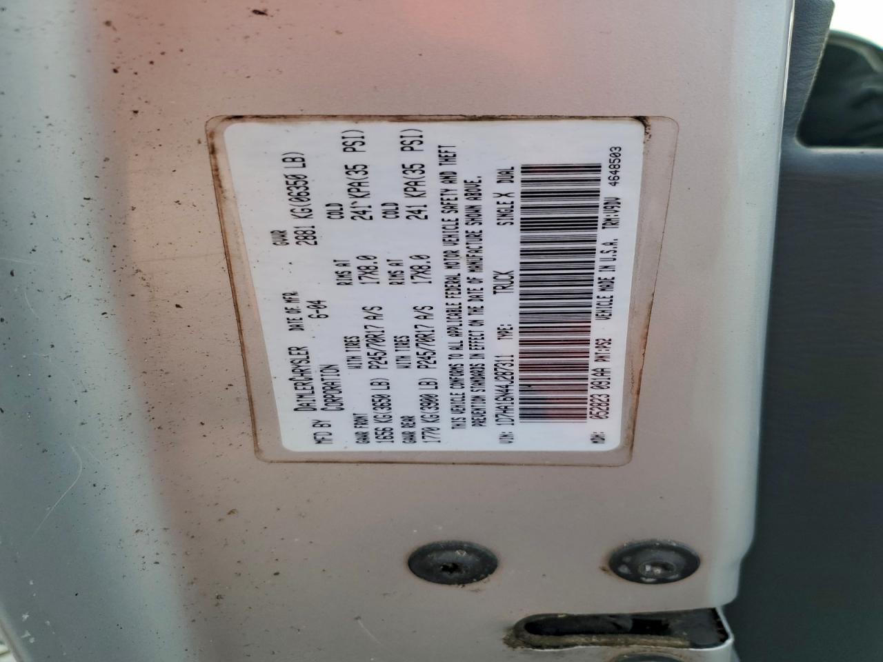 Dodge Ram 1500 St Image 8