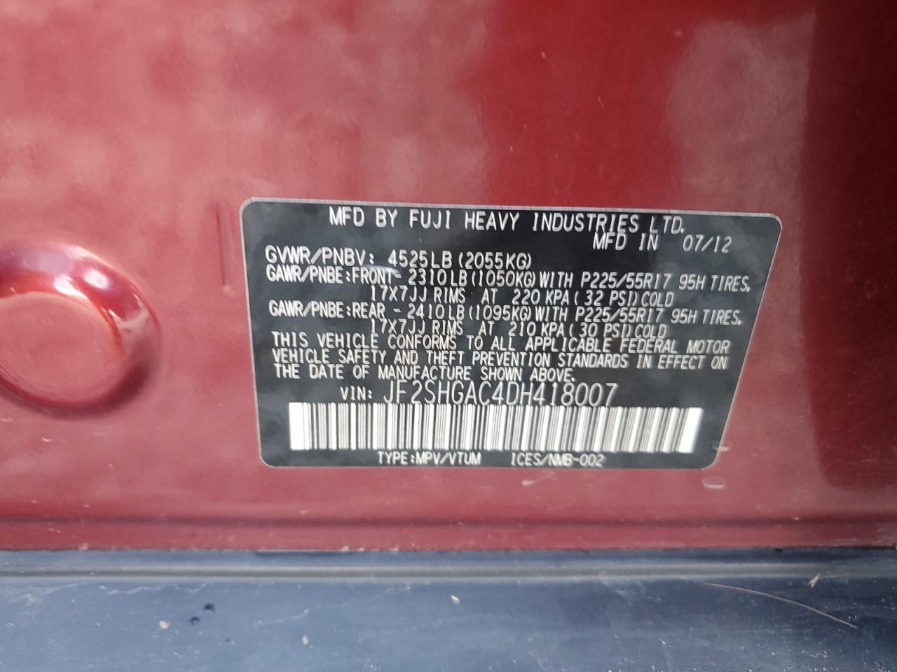 Subaru Forester 2.5x Image 12