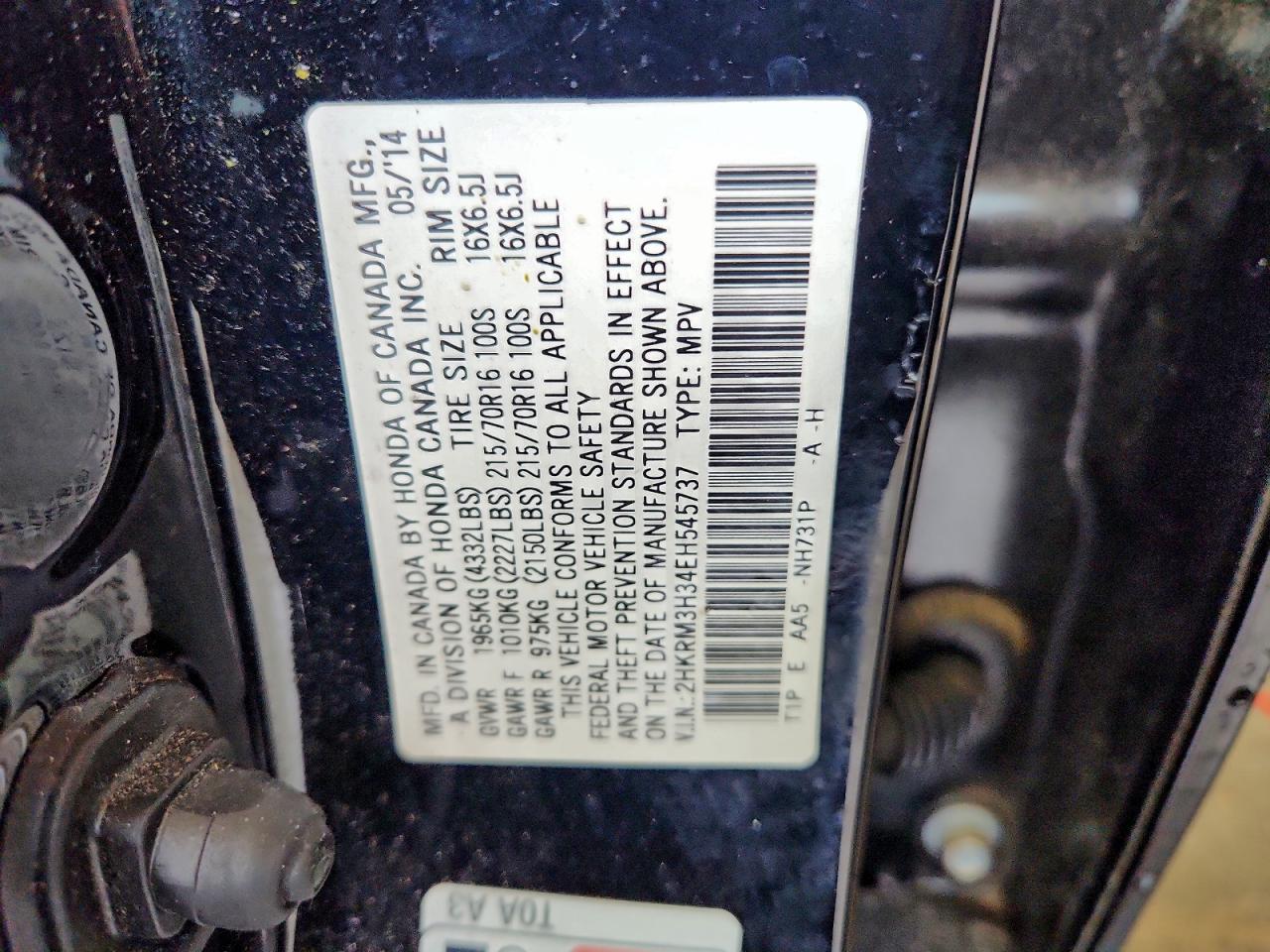 Honda Crv Lx Image 6