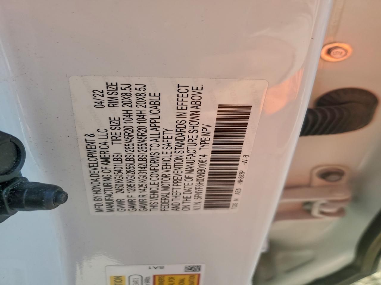 Honda Passport Elite Image 7