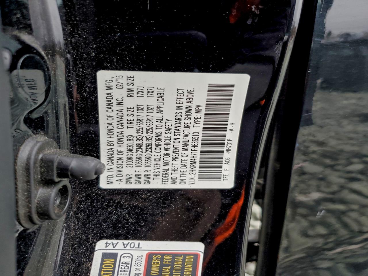 Honda Crv Exl Image 4