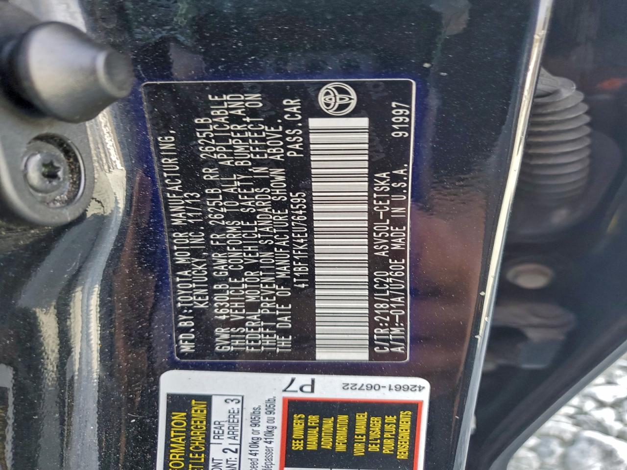 Toyota Camry L Image 12