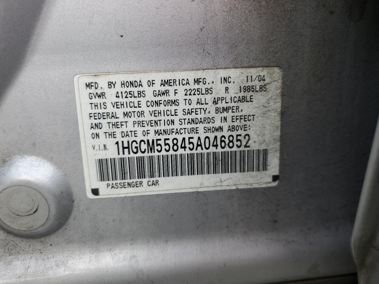 Honda Accord Ex Image 10