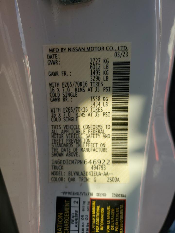 Nissan Frontier S Image 2