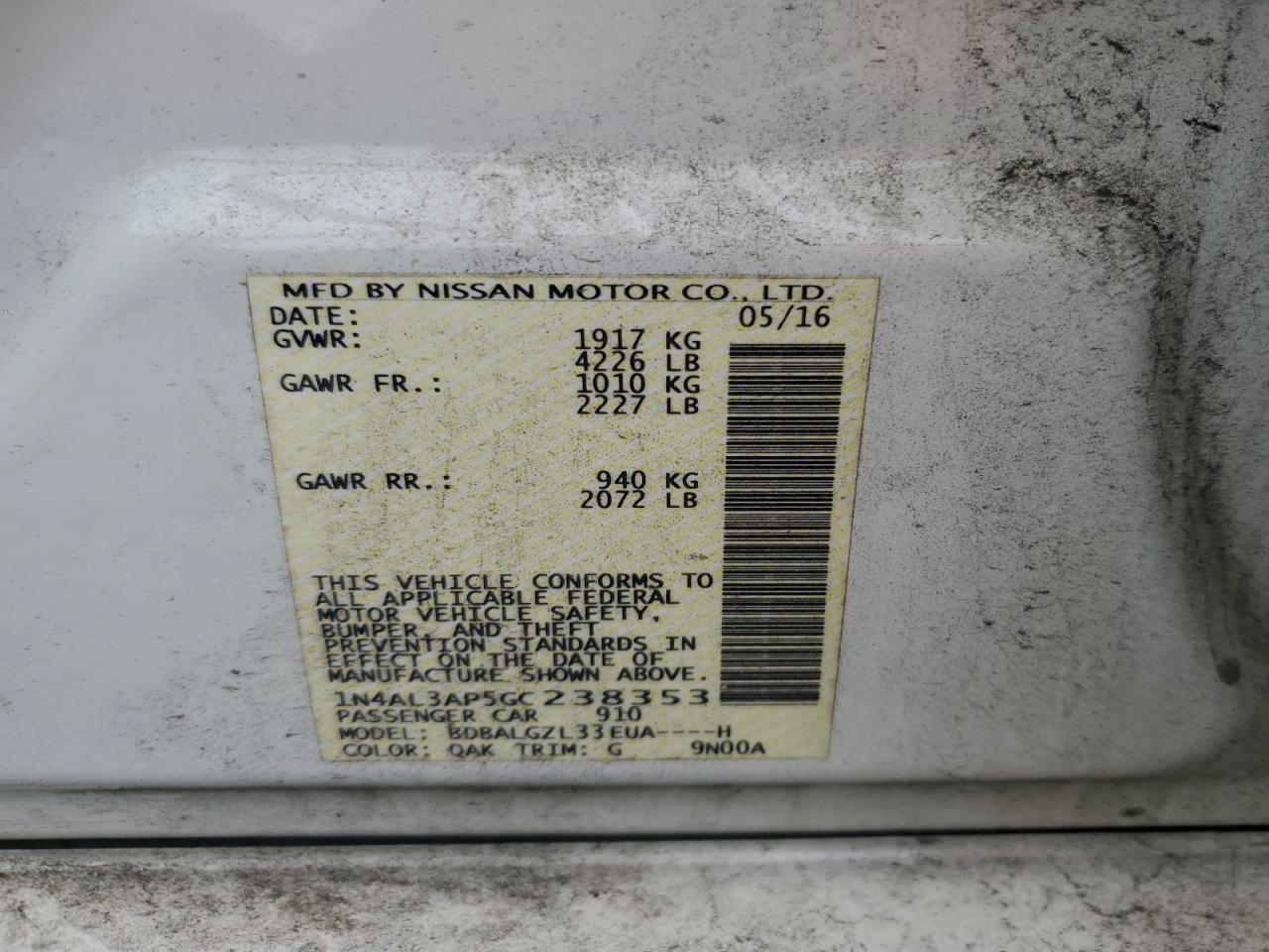 Nissan Altima 2.5 Image 3