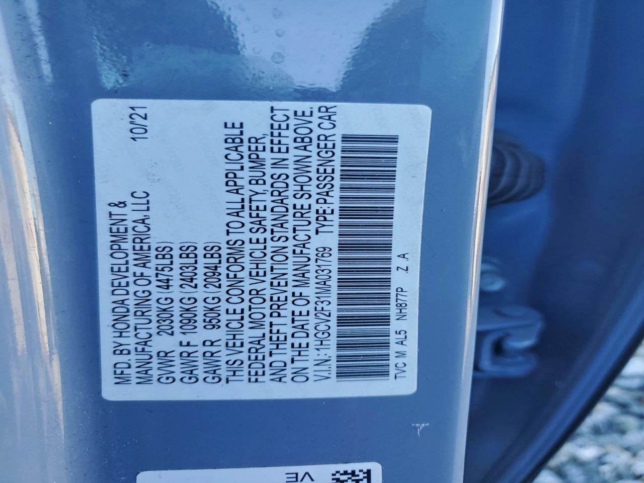 Honda Accord Sport Image 9