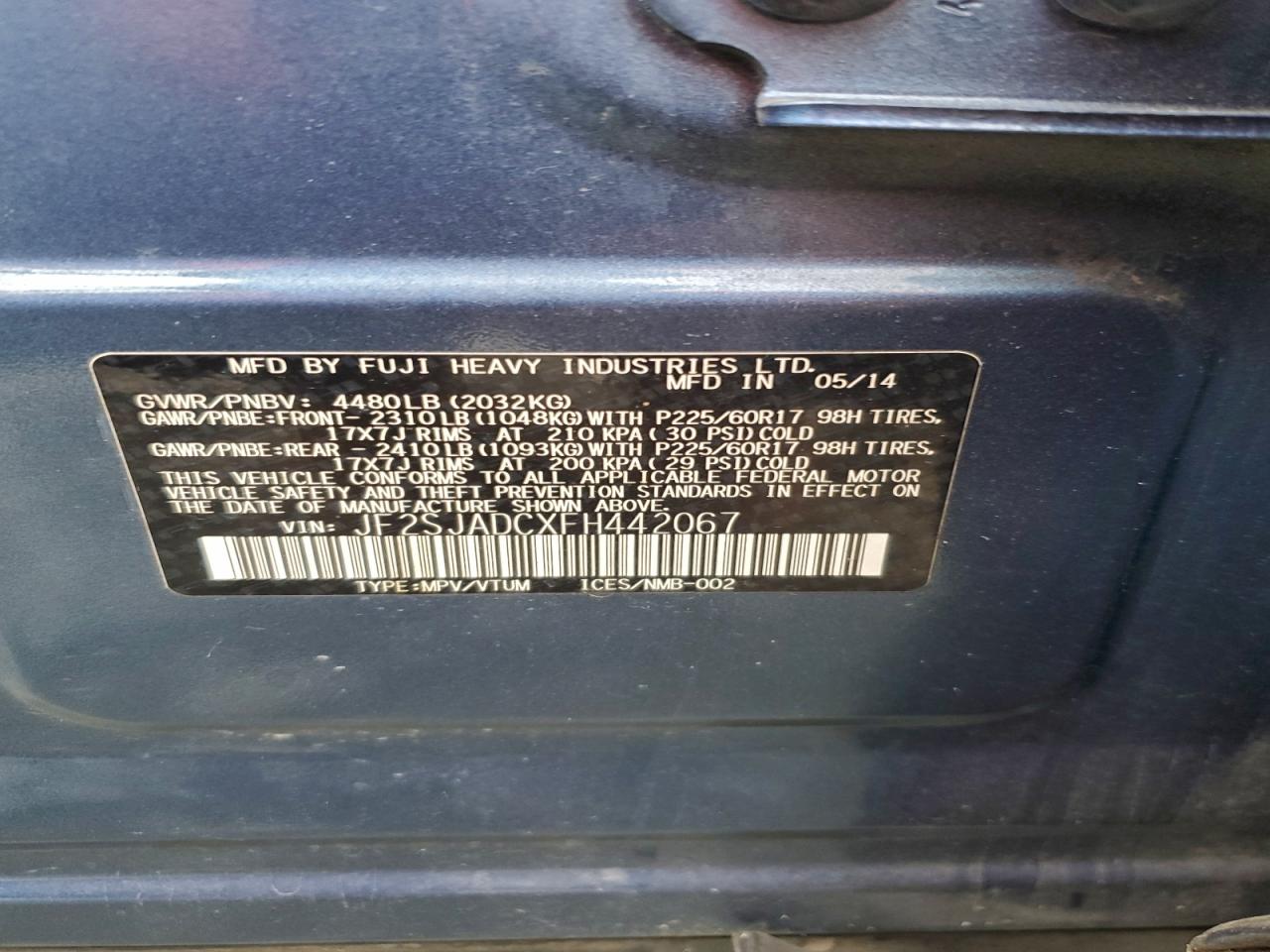 Subaru Forester 2.5i Premium Image 10