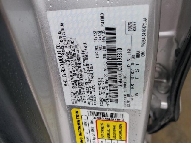 Ford Fusion Se Hybrid Image 10