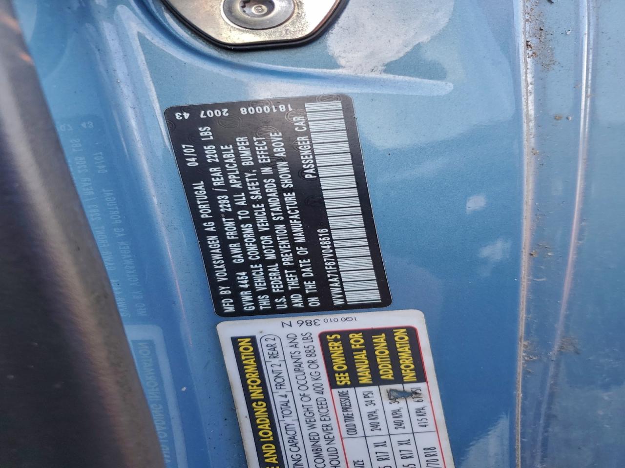 Volkswagen Eos Base Image 10