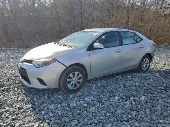  Salvage Toyota Corolla