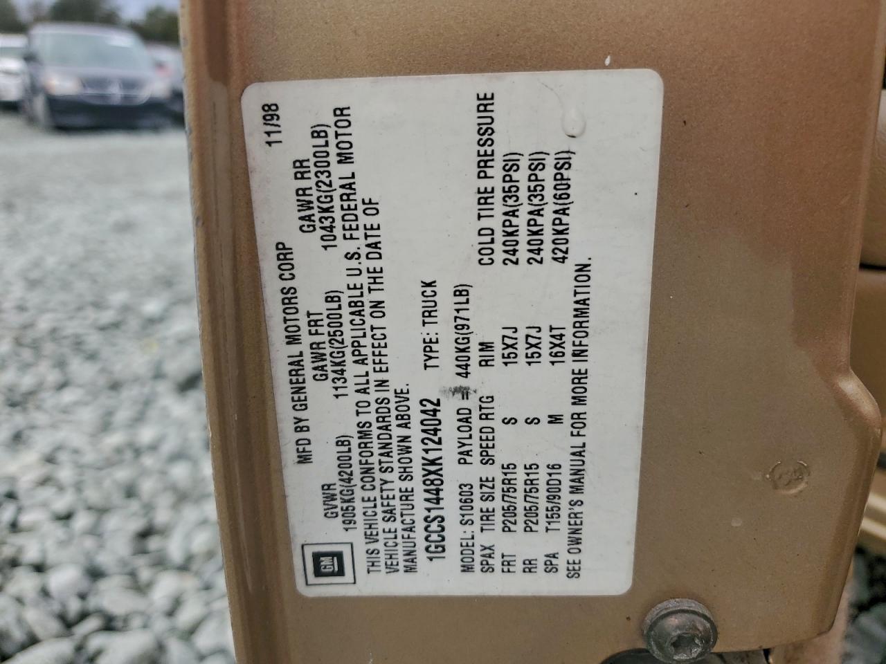 Chevrolet S-10 S10 Image 12